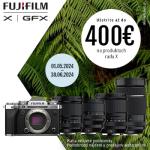 Ušetri až do 400€ na produktoch Fujifilm rady X