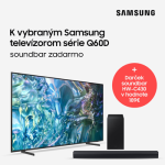 K vybraným Samsung TV série Q60D soundbar zadarmo