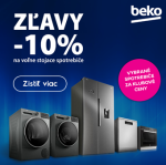 -10% klubové zľavy na vybrané spotrebiče Beko 