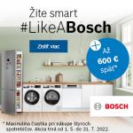 Žite smart ako Bosch a získajte až 600 EUR späť